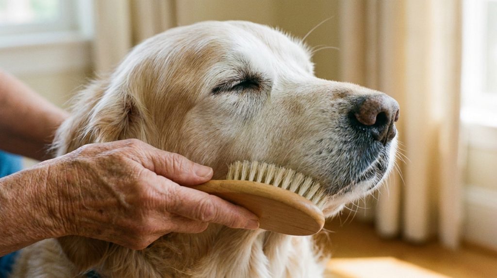 Professional Grooming for Senior Golden Retriever Health