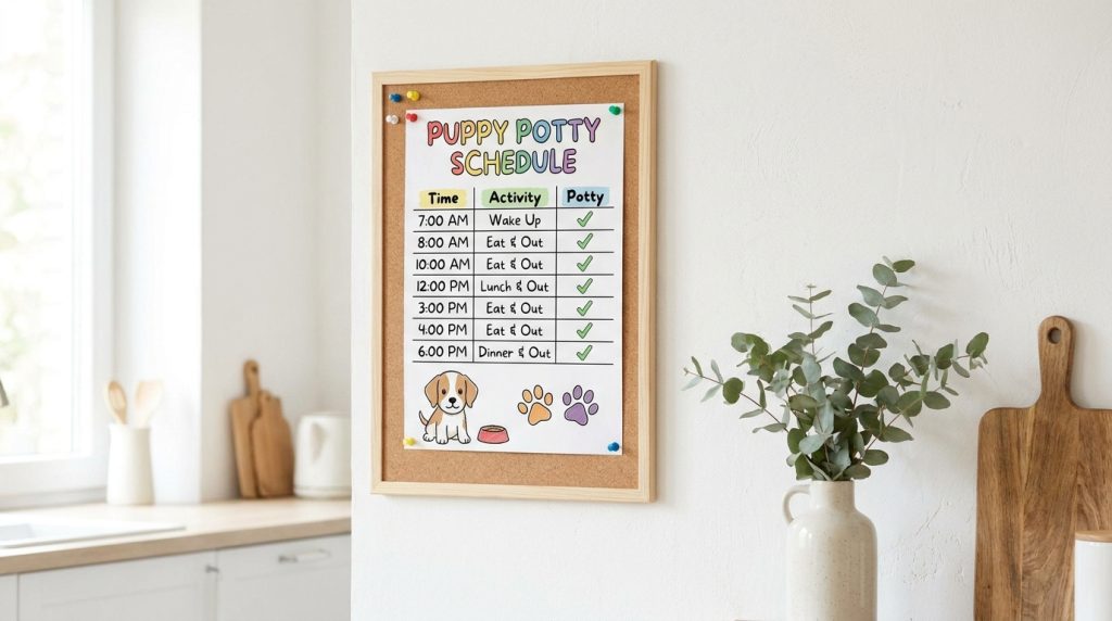Puppy Potty Schedule